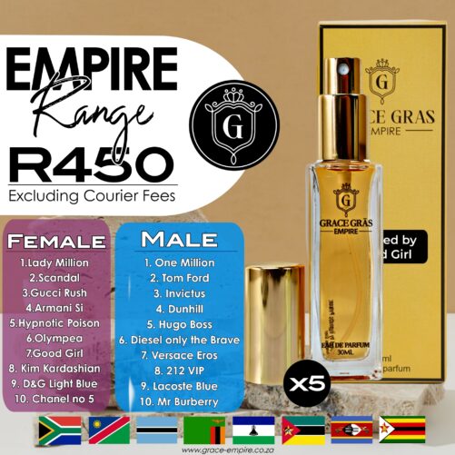 Perfumes "Empire Range" 30ml (Half)